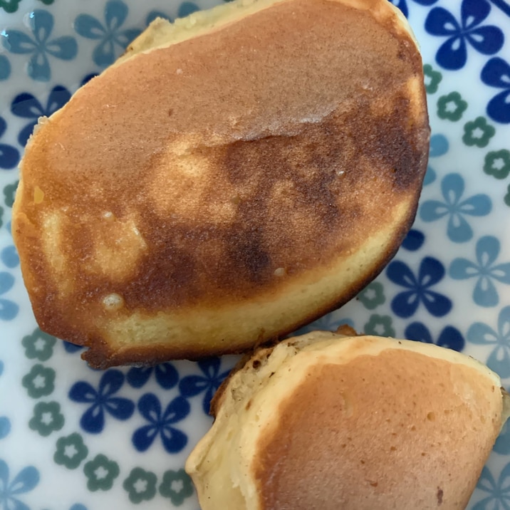 朝食に！材料4つでモチモチパンケーキ